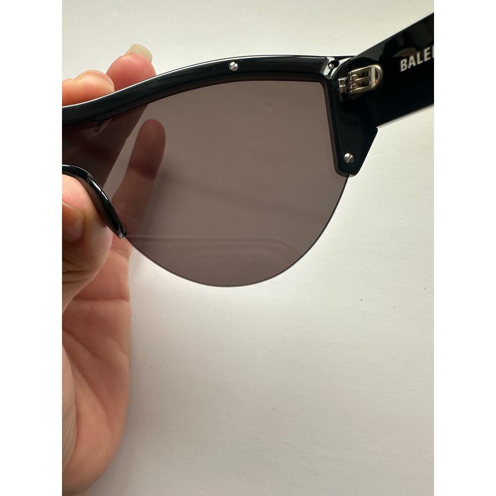 Balenciaga BB0004S Ski Cat-Eye Shield Sunglasses - Picture 8 of 15